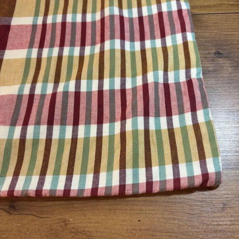 Pottery Barn Cameron Multicolored Plaid Check 20